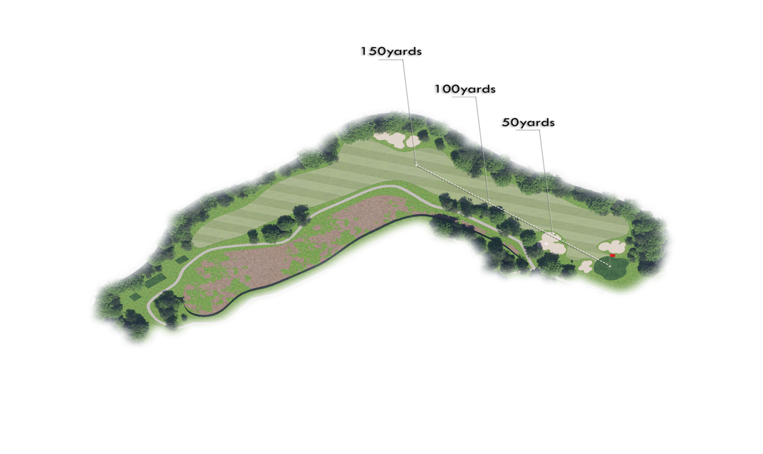 CENTRAL 12홀 코스 레이아웃