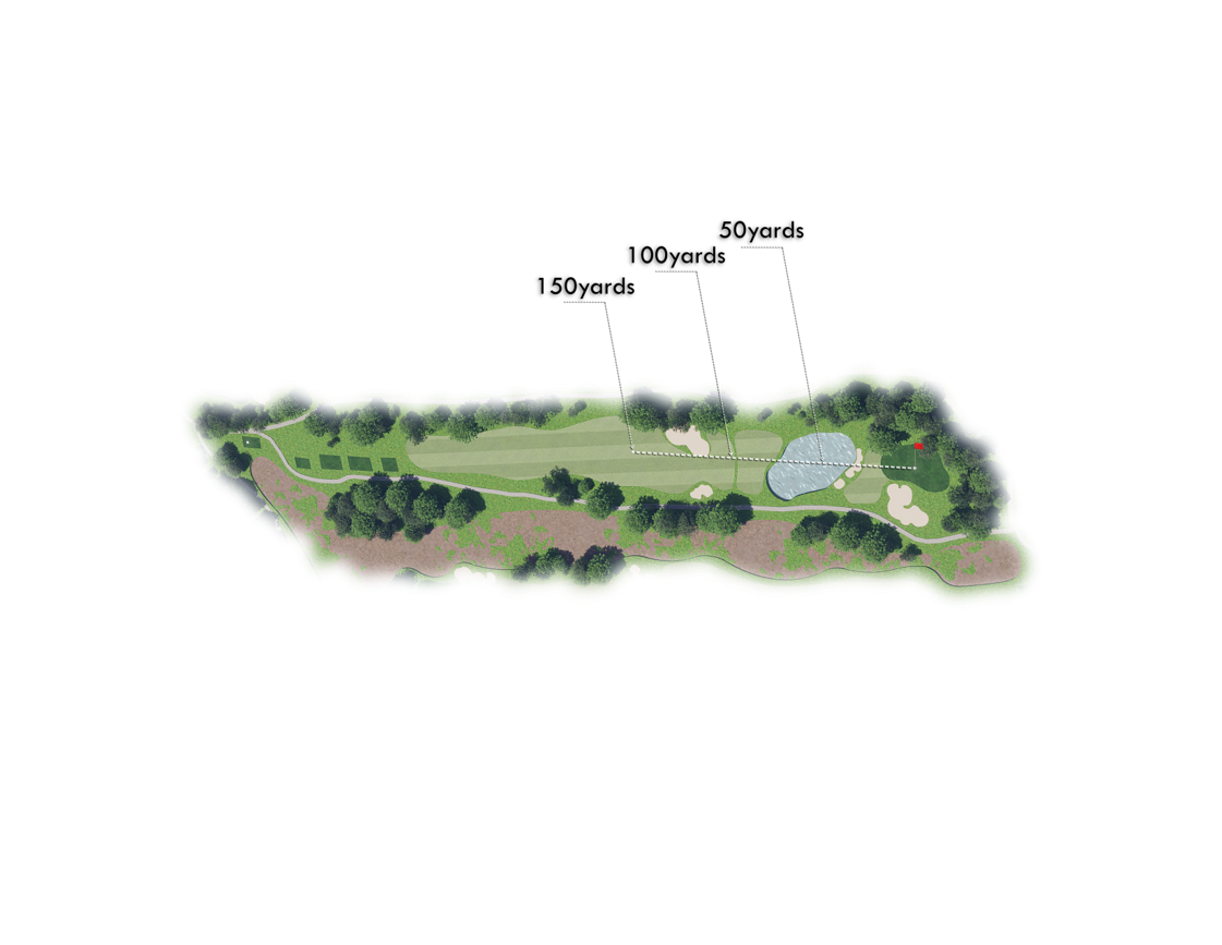 CENTRAL 17홀 코스 레이아웃