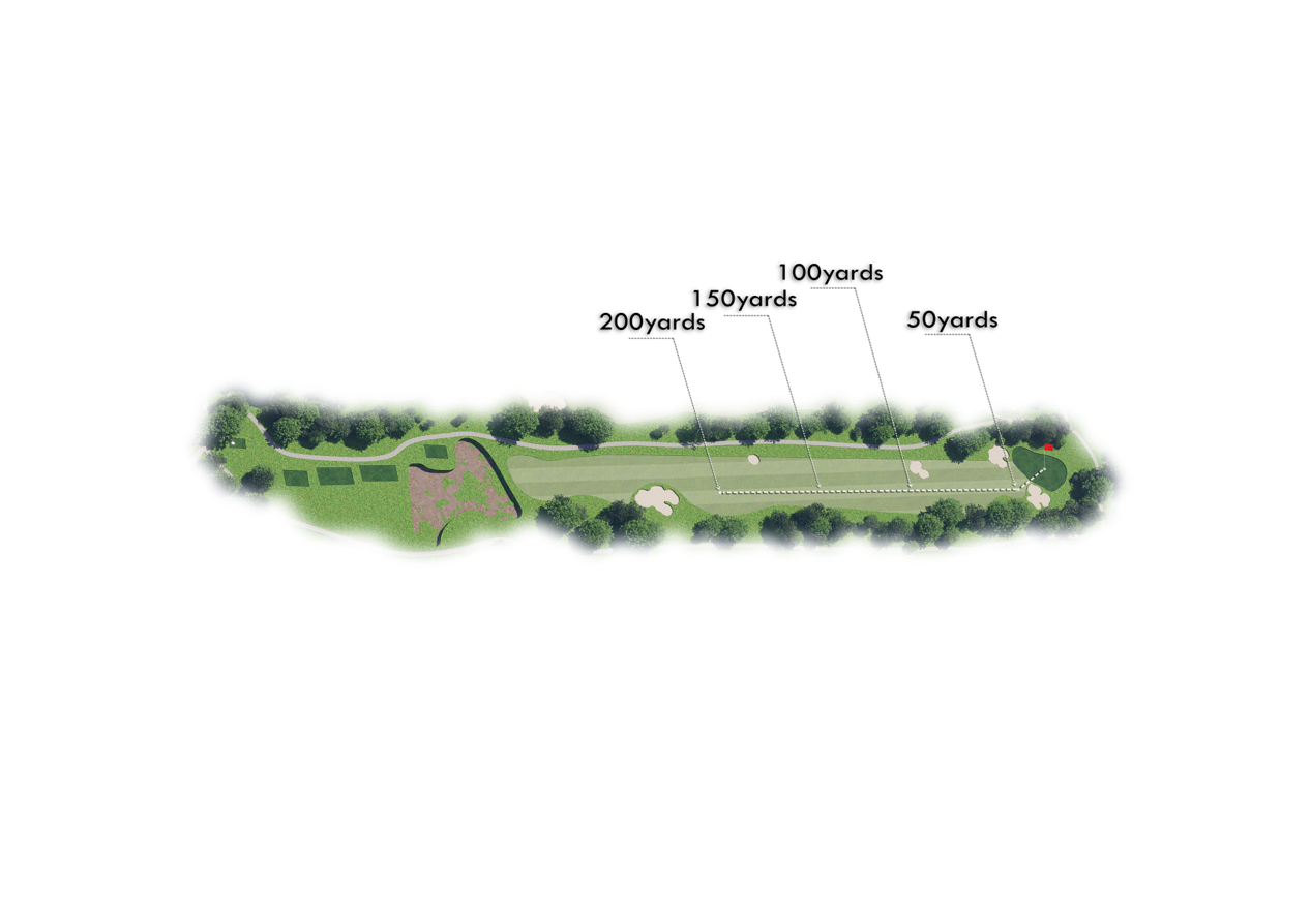 CENTRAL 18홀 코스 레이아웃