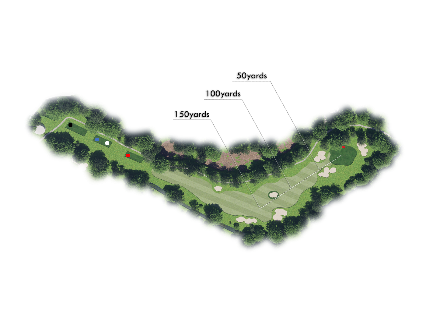 ROYAL 3홀 코스 레이아웃