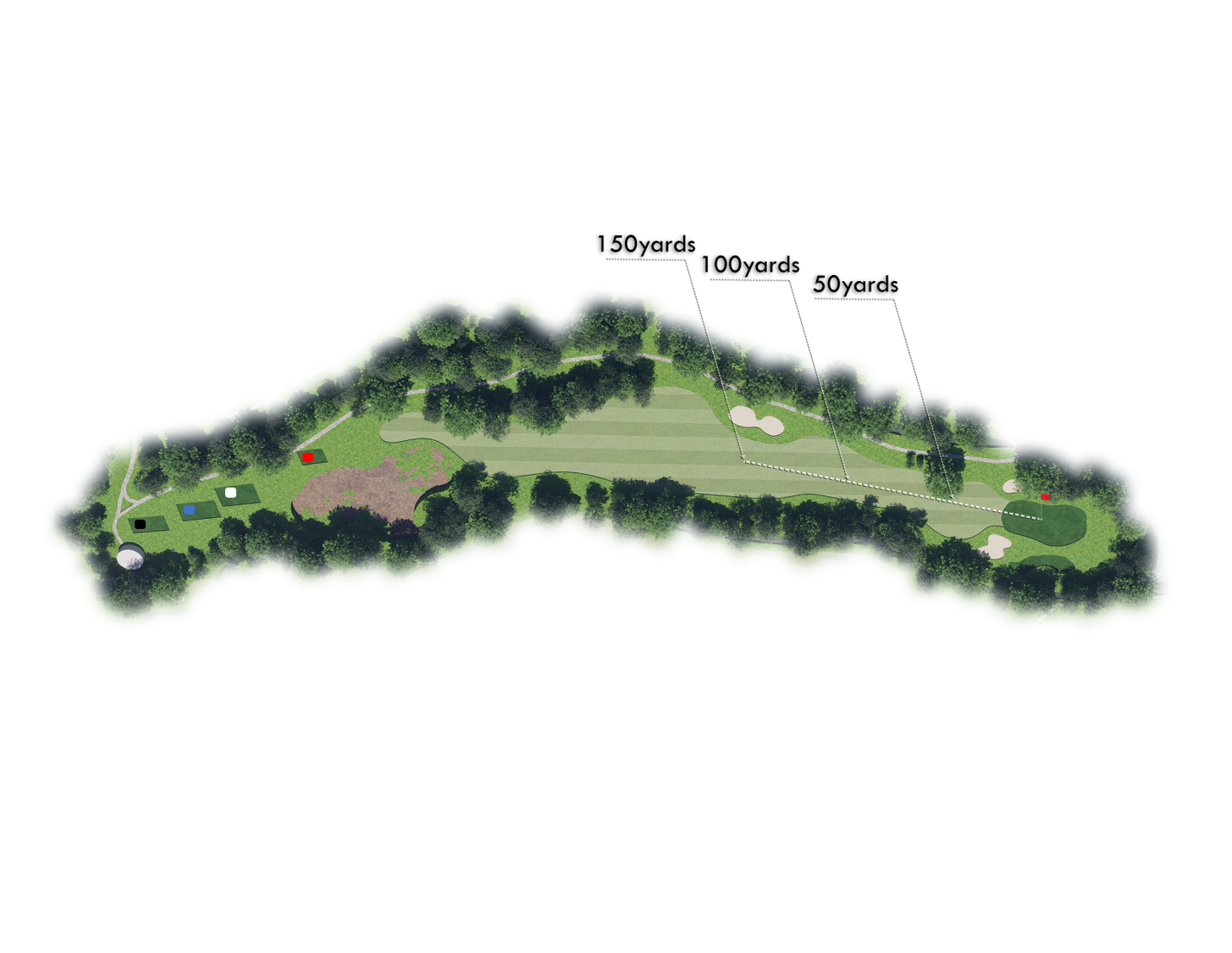 ROYAL 5홀 코스 레이아웃